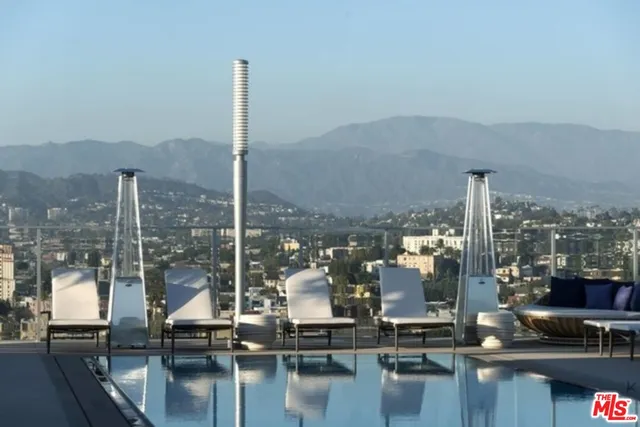 a view of outdoor space with seating area