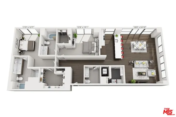 $6,313 | 3033 Wilshire Boulevard, Unit 1707, Los Angeles, CA 90020