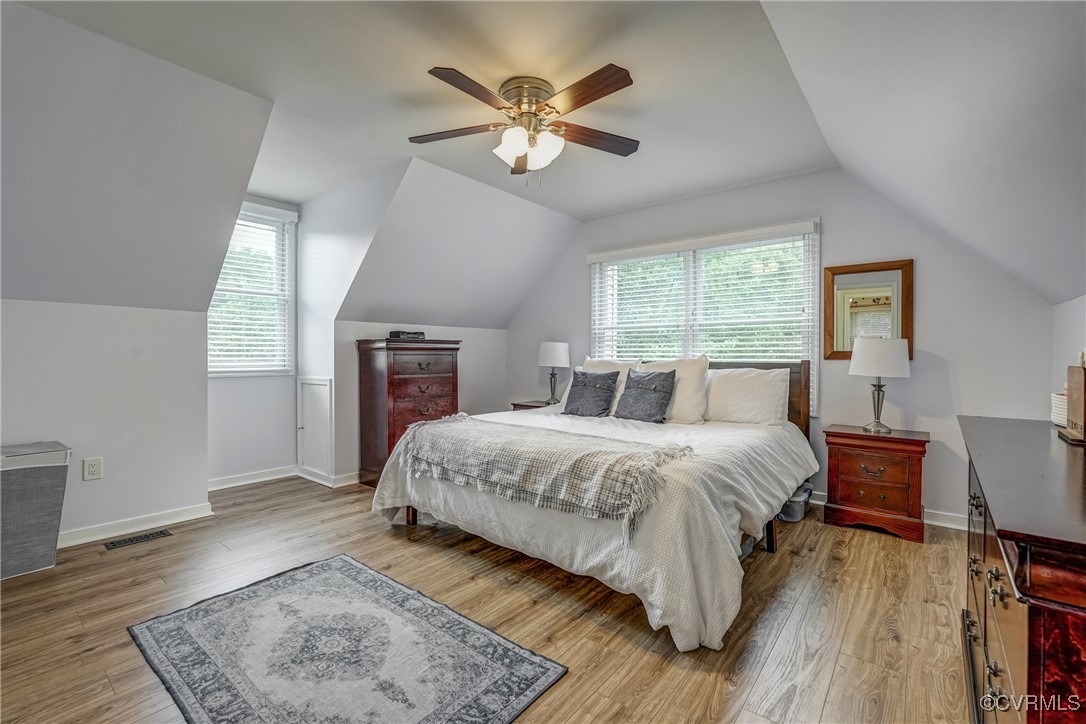 1101 Red Hawk Road Henrico, VA 23229 - Photo 16 of 29 Primary bedroom with vaulted ceilings, oversized w
