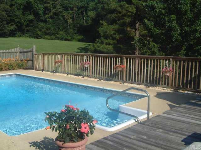 1808 Park Ridge Way Raleigh, NC 27614 - Photo 7 of 10 Low maintenance in-ground pool with open view beyond to next door community land Other
