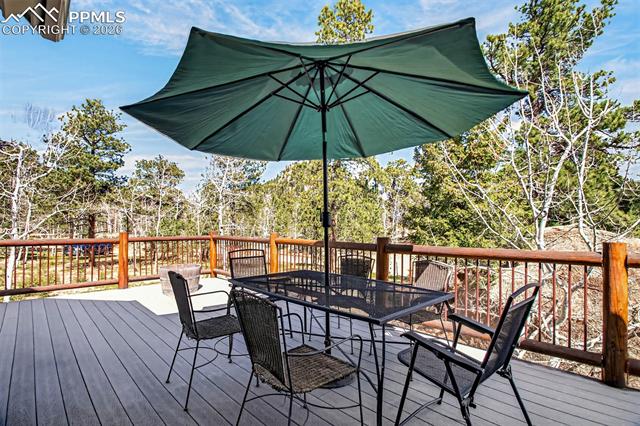 255 Summit Road Manitou Springs, CO 80829 - Photo 9 of 48 Wrap around deck off great room