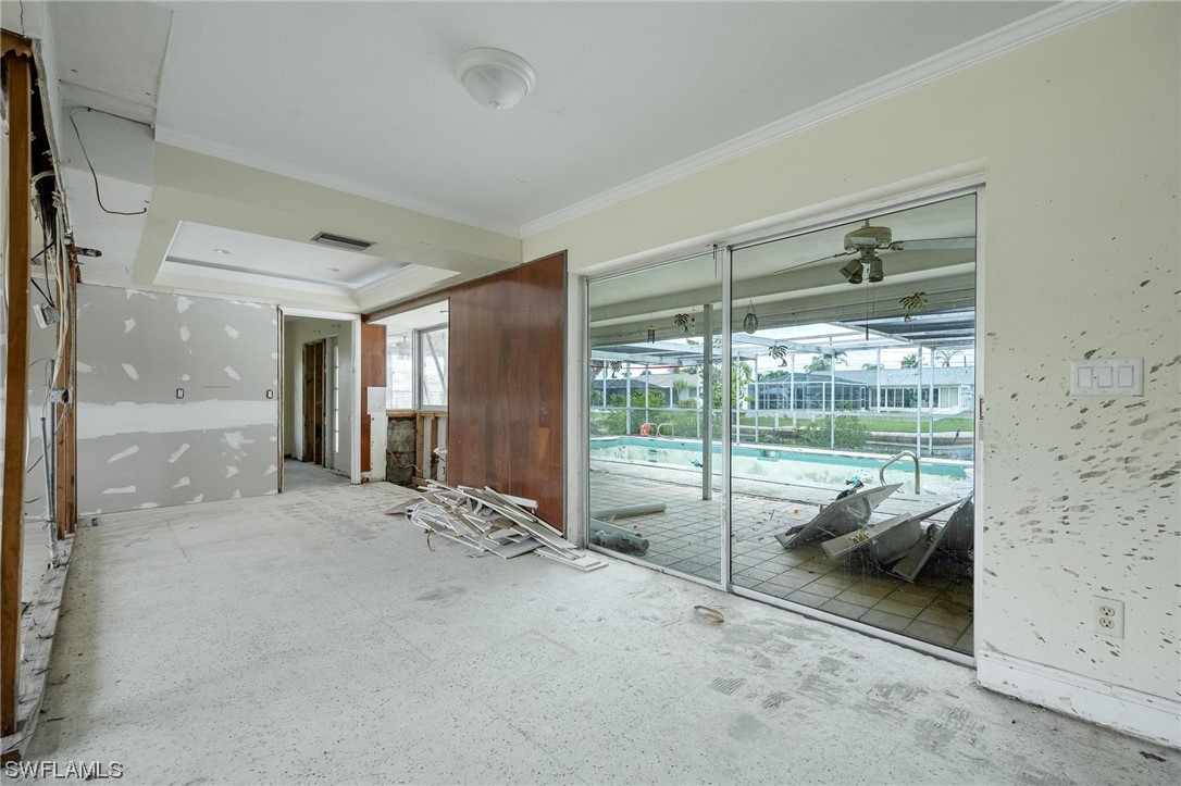 6341 Park Road Fort Myers, FL 33908 - Photo 9 of 50 a view of empty room with floor to ceiling window