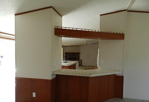 living to kitchen