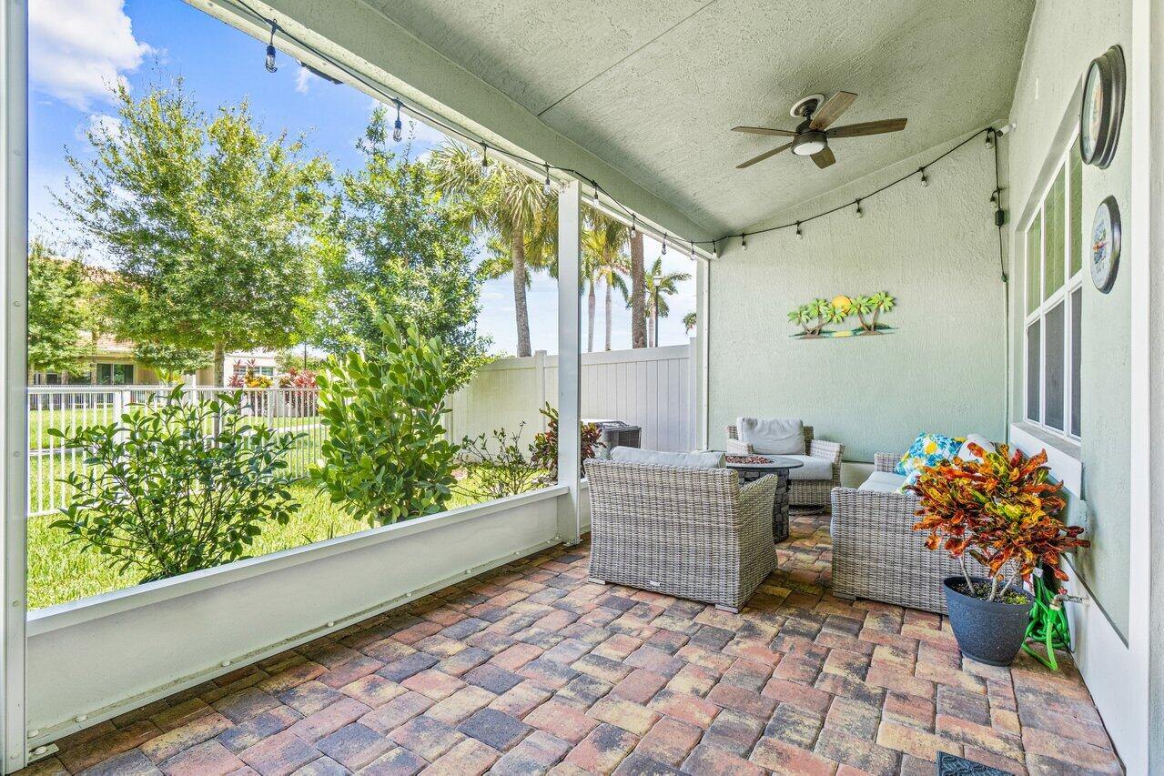 62 Sabal Court Royal Palm Beach, FL 33411 - Photo 24 of 44 Screened in Outdoor Patio