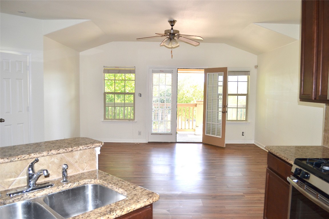 9201 Brodie Lane, Unit 101 Austin, TX 78748 - Photo 9 of 24 a kitchen with sink and window