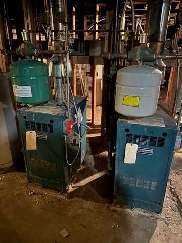 a view of a storage room