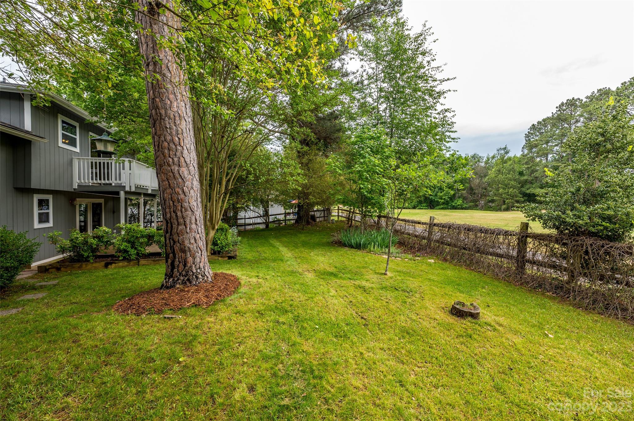 16079 Molokai Drive Tega Cay, SC 29708 - Photo 37 of 41 a backyard of a house with lots of green space