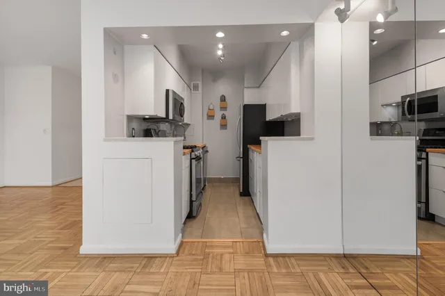 a view of empty room