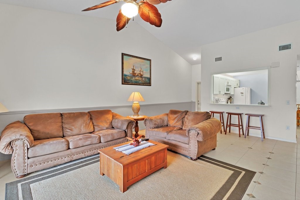 9637 Riverside Drive, Unit 3 Sebastian, FL 32958 - Photo 7 of 36 a living room with furniture