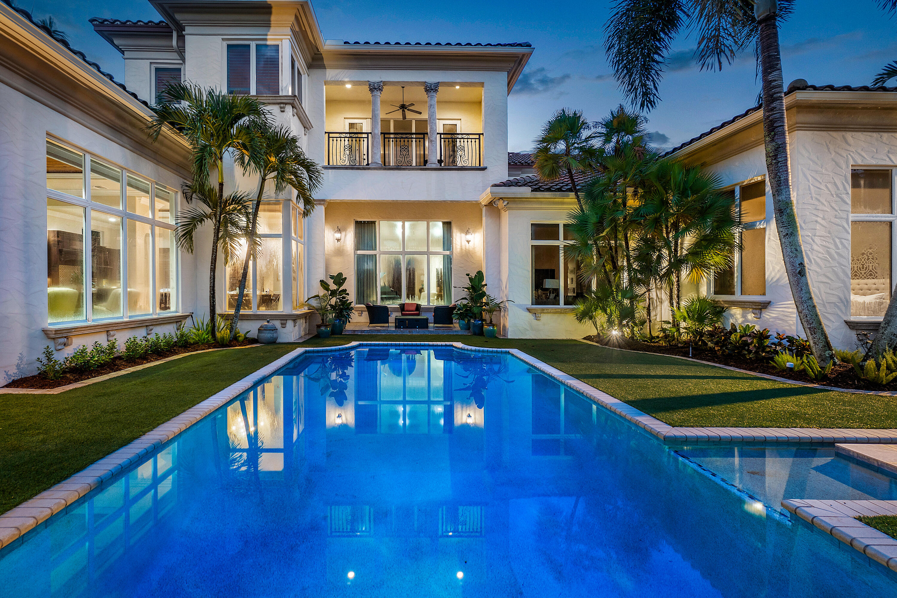 17519 Foxborough Lane Boca Raton, FL 33496 - Photo 4 of 75 Pool with Rear Exterior
