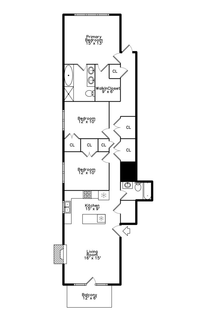 2012 West Erie Street, Unit 3W Chicago, IL 60612 - Photo 20 of 20