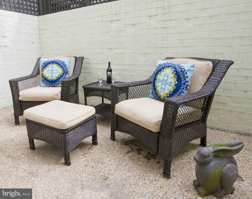 3250 N Street Northwest, Unit 1A Washington, DC 20007 - Photo 4 of 7 Bedroom patio