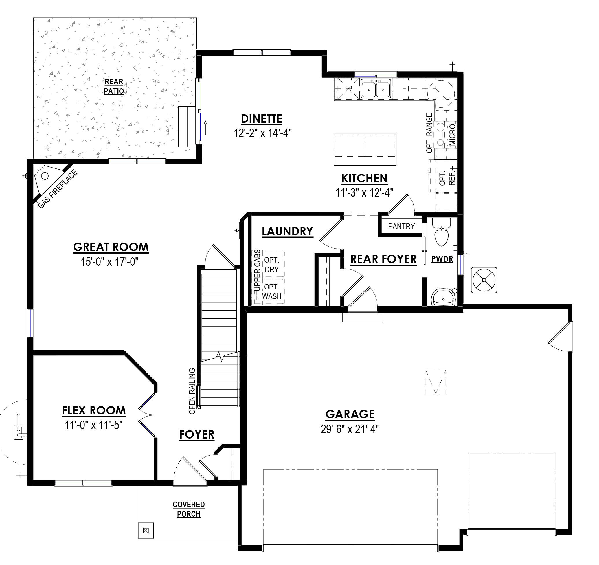 656 East Blf Circle Waterford, WI 53185 - Photo 2 of 3 127-020-Hudson_FirstFloor