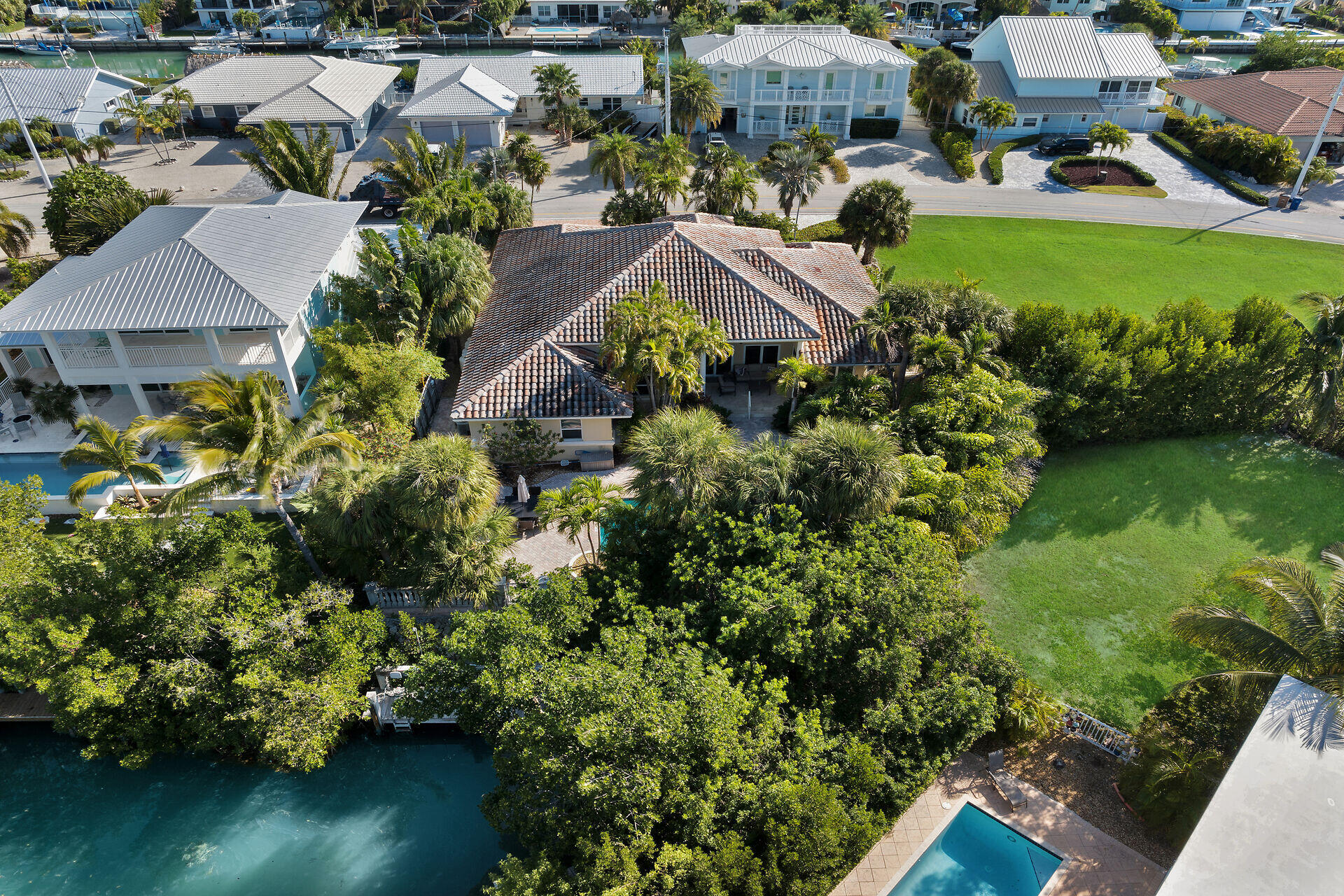 125 13th Street Key Colony Beach, FL 33051 - Photo 53 of 56 an aerial view of multiple house