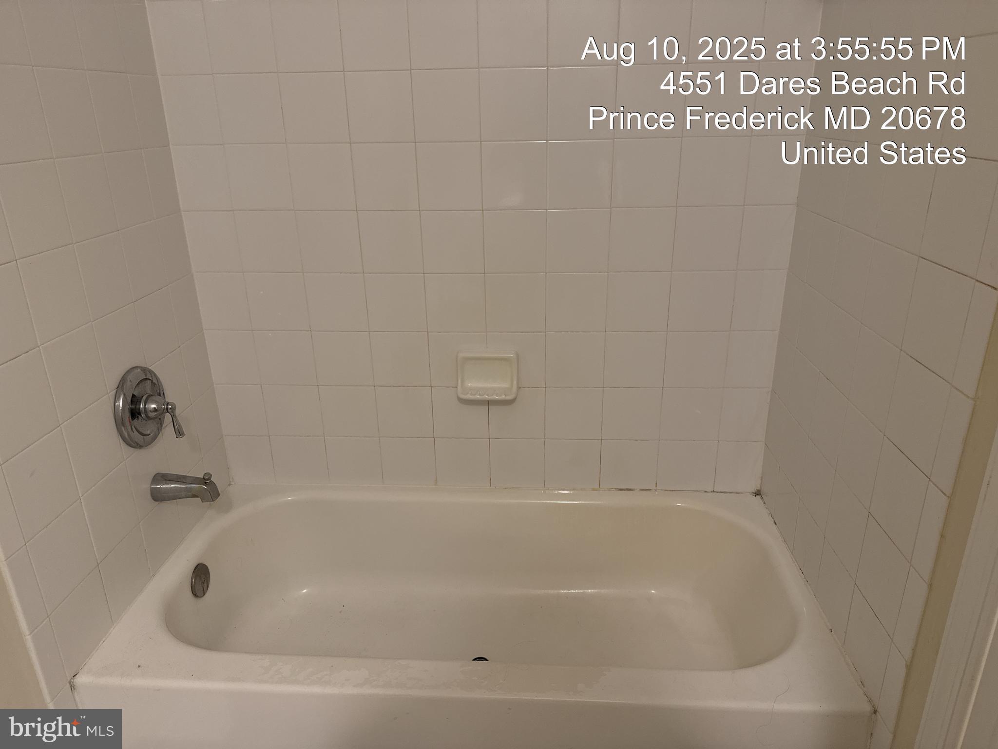 4551 Dares Beach Road Prince Frederick, MD 20678 - Photo 24 of 59 Full Bath Shower/Tub -Upstairs Hallway