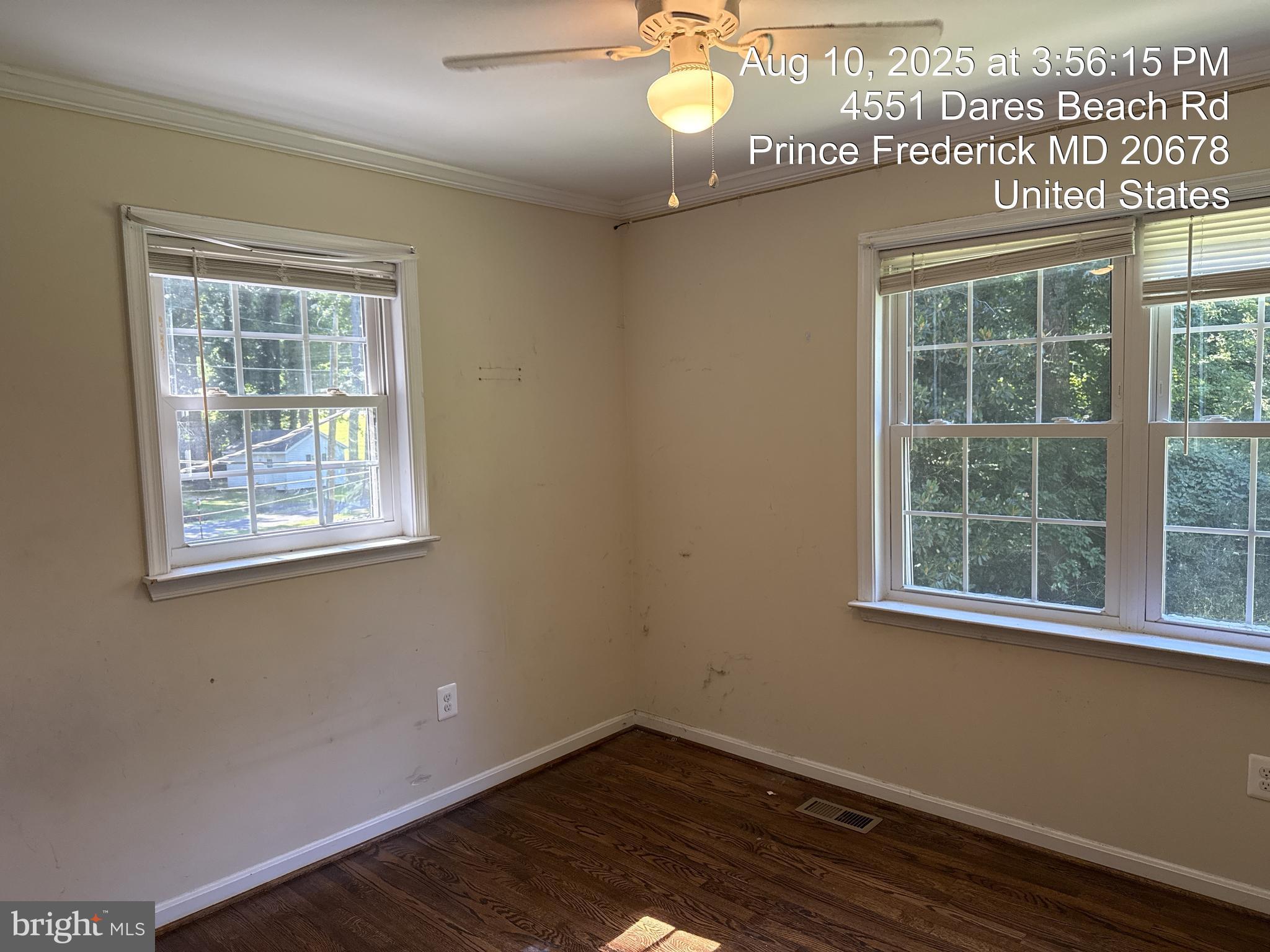 4551 Dares Beach Road Prince Frederick, MD 20678 - Photo 31 of 59 Bedroom 3 - Upstairs