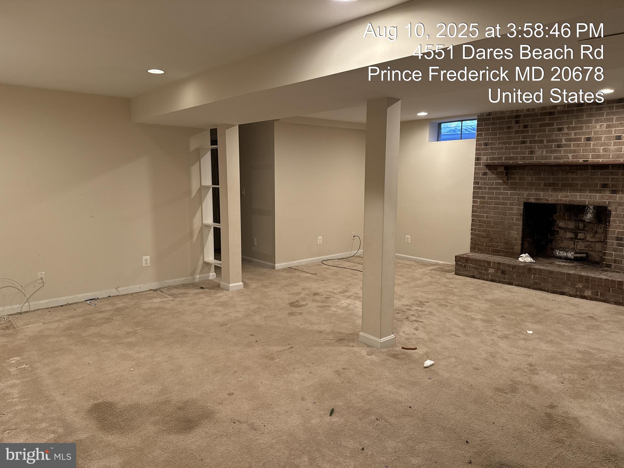 4551 Dares Beach Road Prince Frederick, MD 20678 - Photo 34 of 59 Basement Family Room
