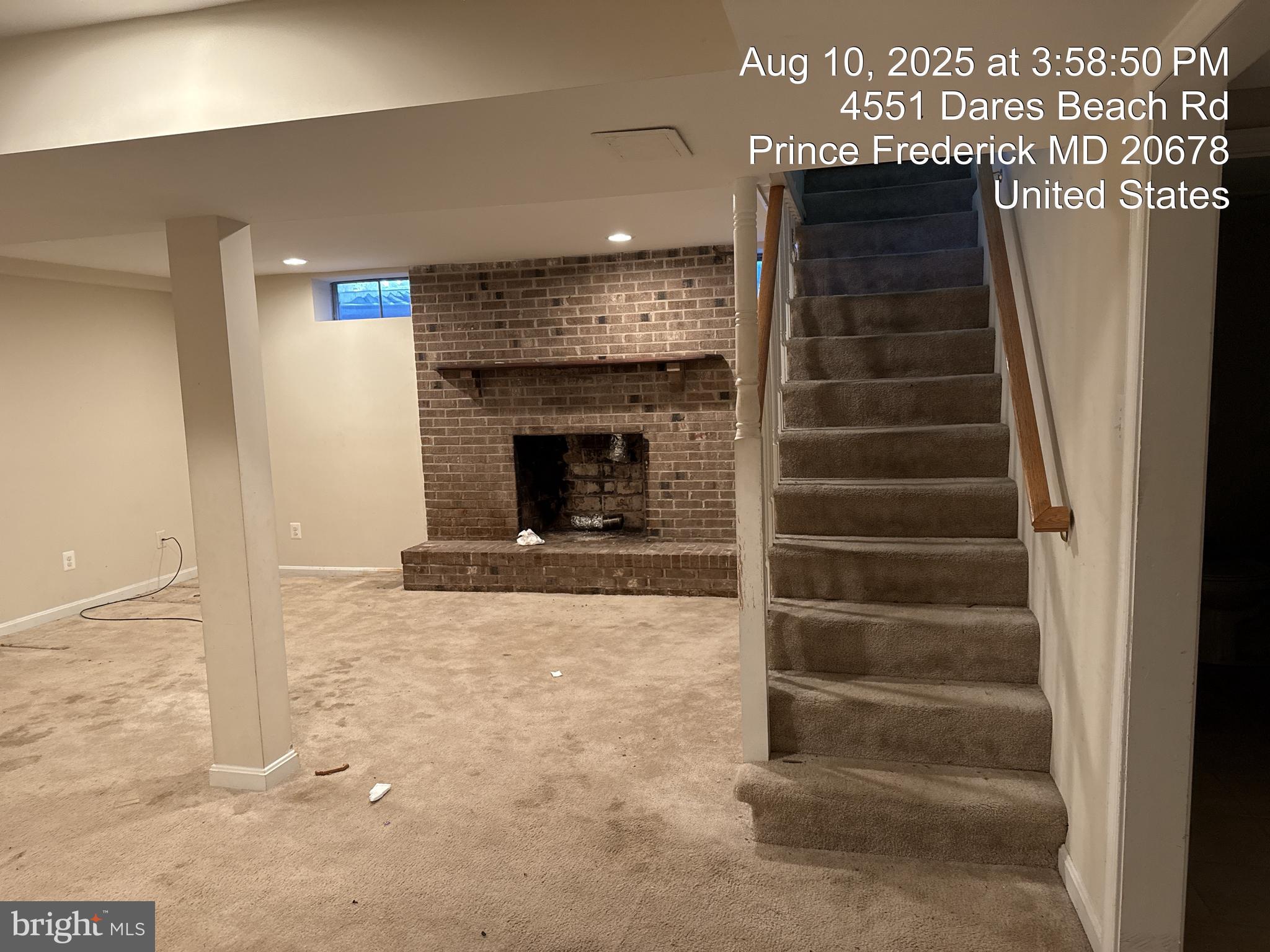 4551 Dares Beach Road Prince Frederick, MD 20678 - Photo 35 of 59 Basement Family Room