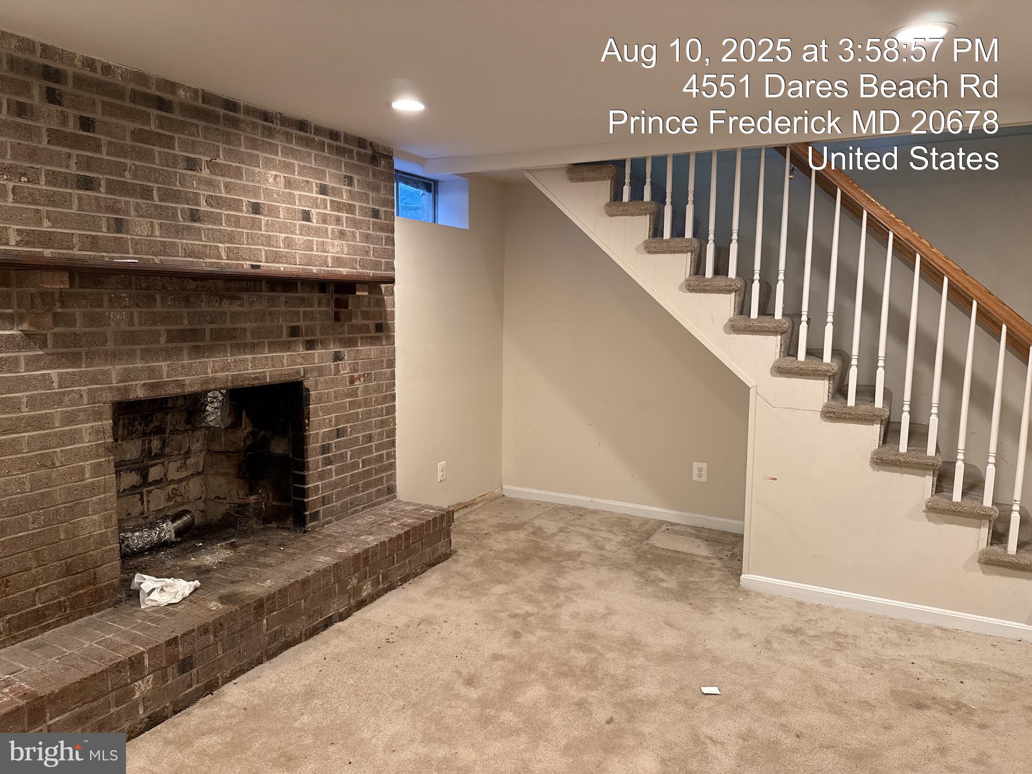 4551 Dares Beach Road Prince Frederick, MD 20678 - Photo 36 of 59 Basement Family Room