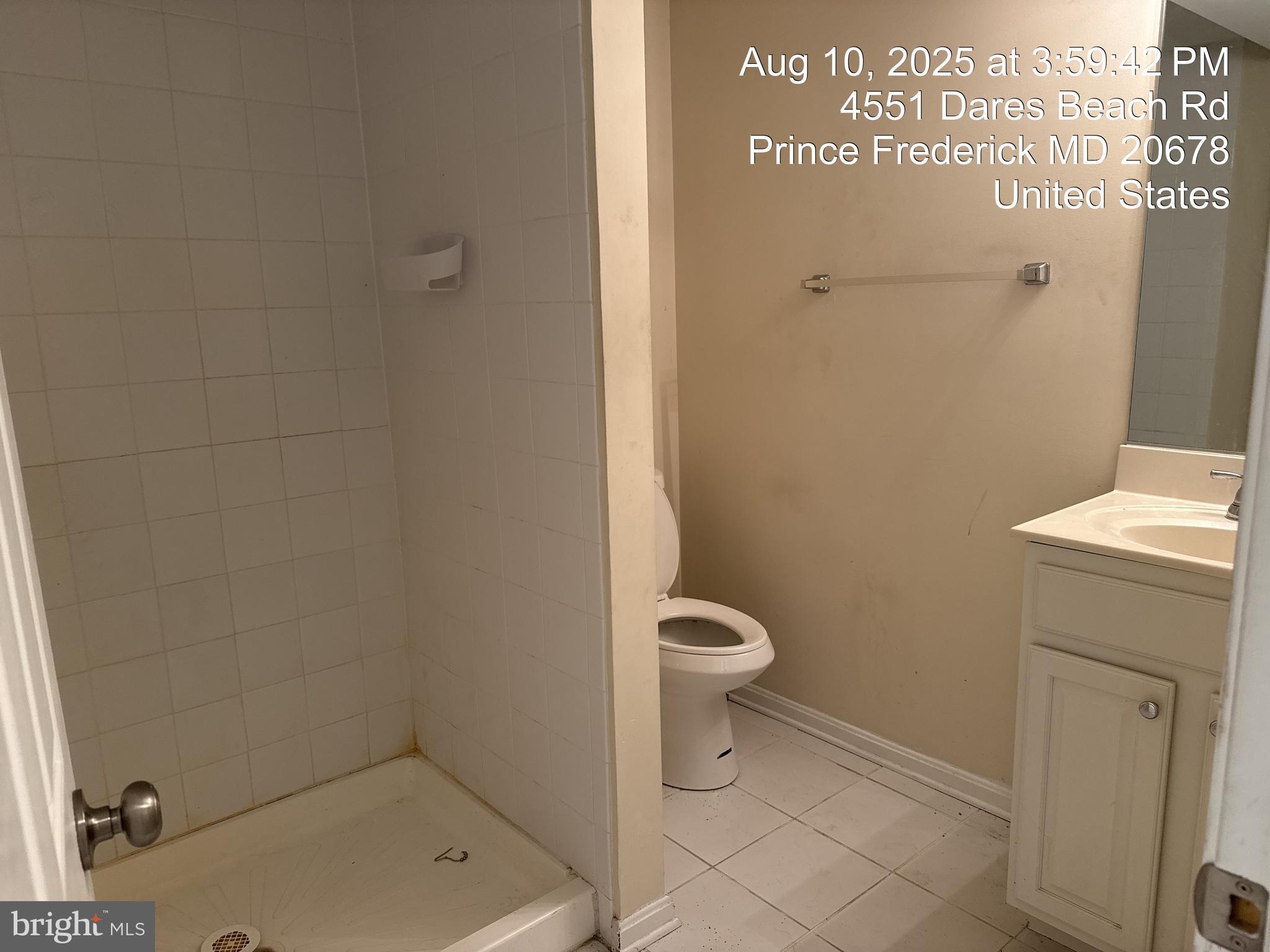 4551 Dares Beach Road Prince Frederick, MD 20678 - Photo 50 of 59 Basement - Full Bath with Shower