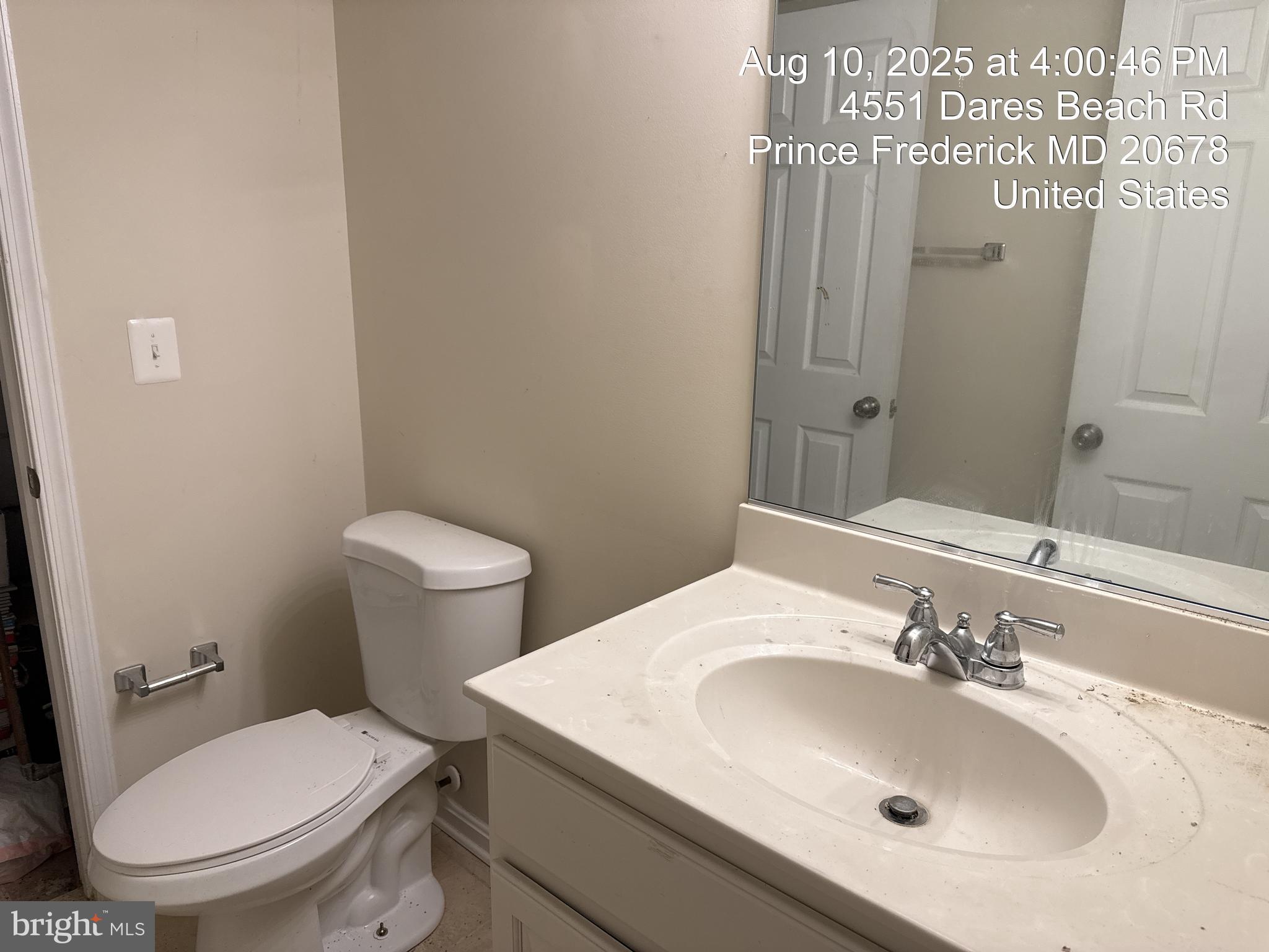 4551 Dares Beach Road Prince Frederick, MD 20678 - Photo 57 of 59 Basement Half Bath