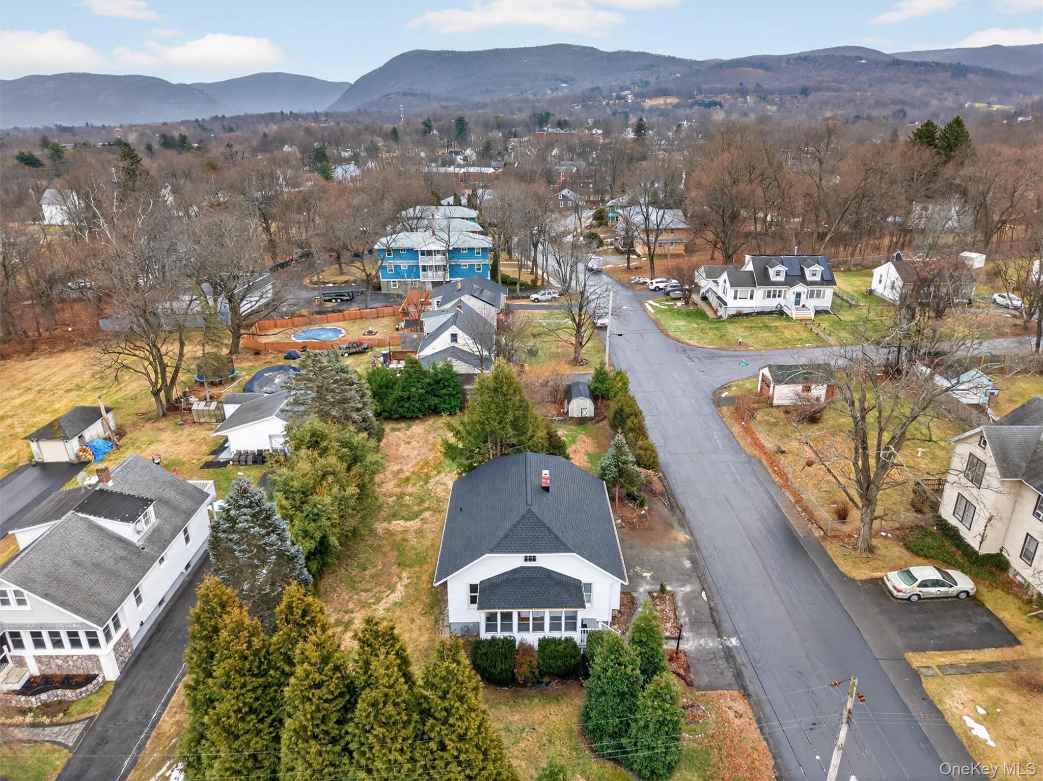 27 Algernon Street Cornwall, NY 12518 - Photo 37 of 41 an aerial view of a house with a lake view