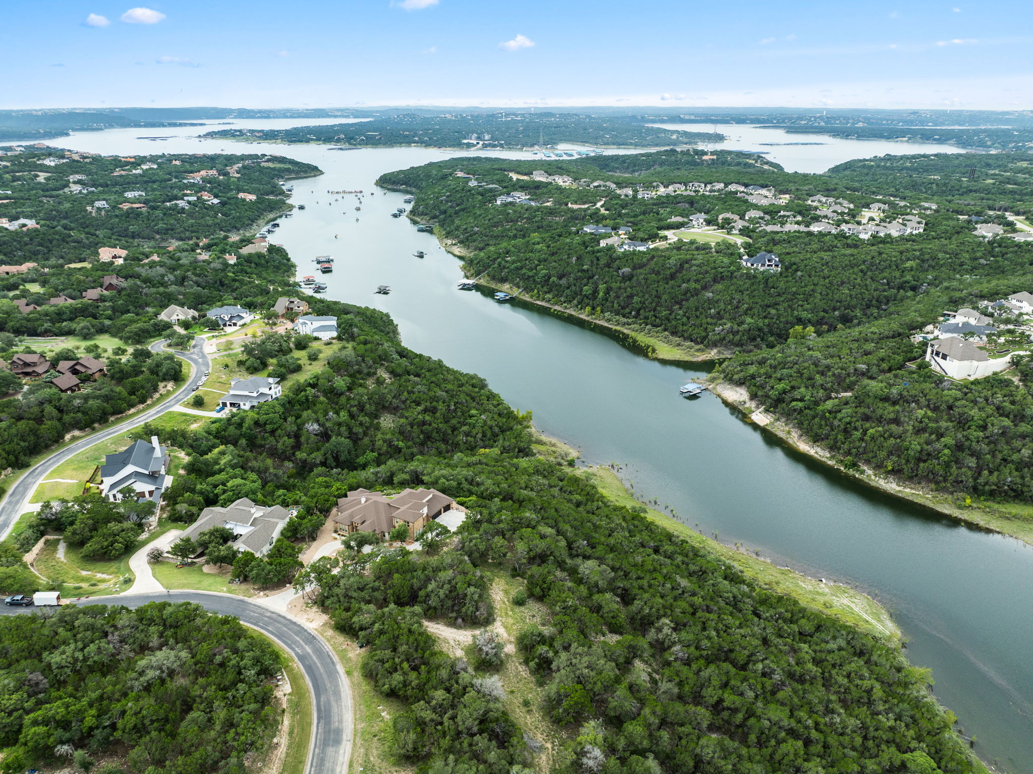 18821 Hidden Ridge Place Jonestown, TX 78645 - Photo 12 of 15 a view of lake with city view