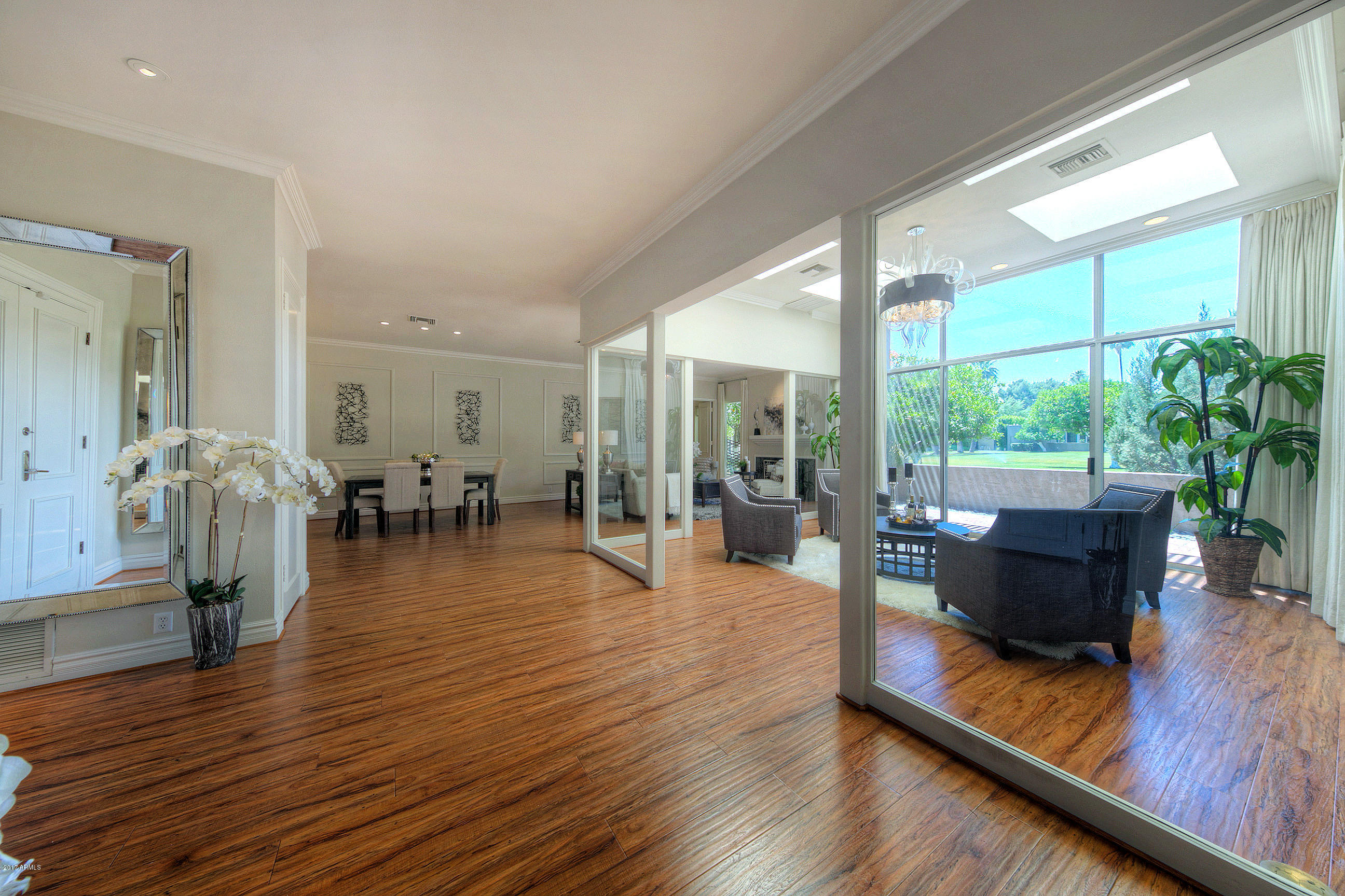 5666 North Scottsdale Road Paradise Valley, AZ 85253 - Photo 4 of 30 Entry to Open Living