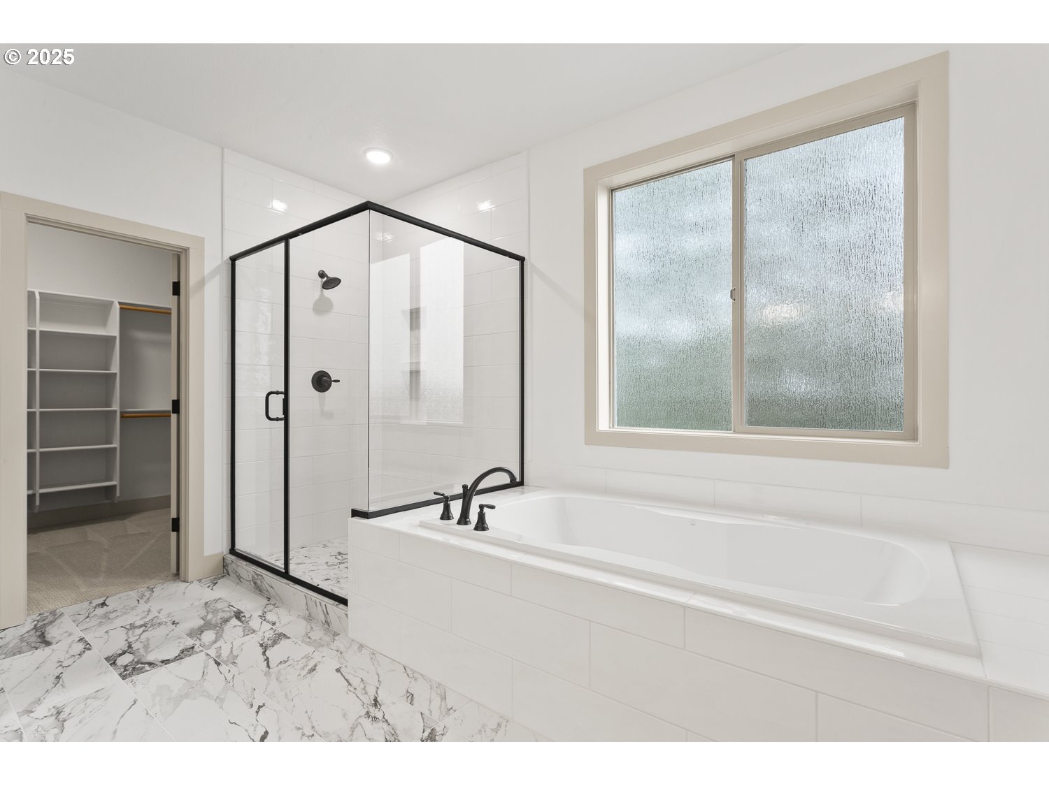 3317 Butte Drive Forest Grove, OR 97116 - Photo 26 of 42 a bathroom with a bathtub and a shower