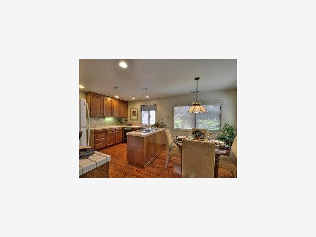 1925 Amalfi Way Mountain View, CA 94040 - Photo 5 of 9 a living room with furniture and kitchen view