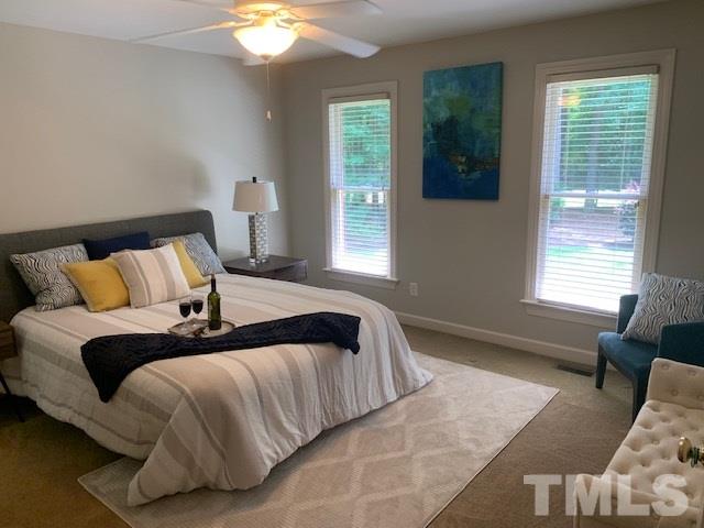 3132 Mt Vernon Church Road Raleigh, NC 27613 - Photo 17 of 30 Master Bedroom is located on the Ground floor with Walk in Closet