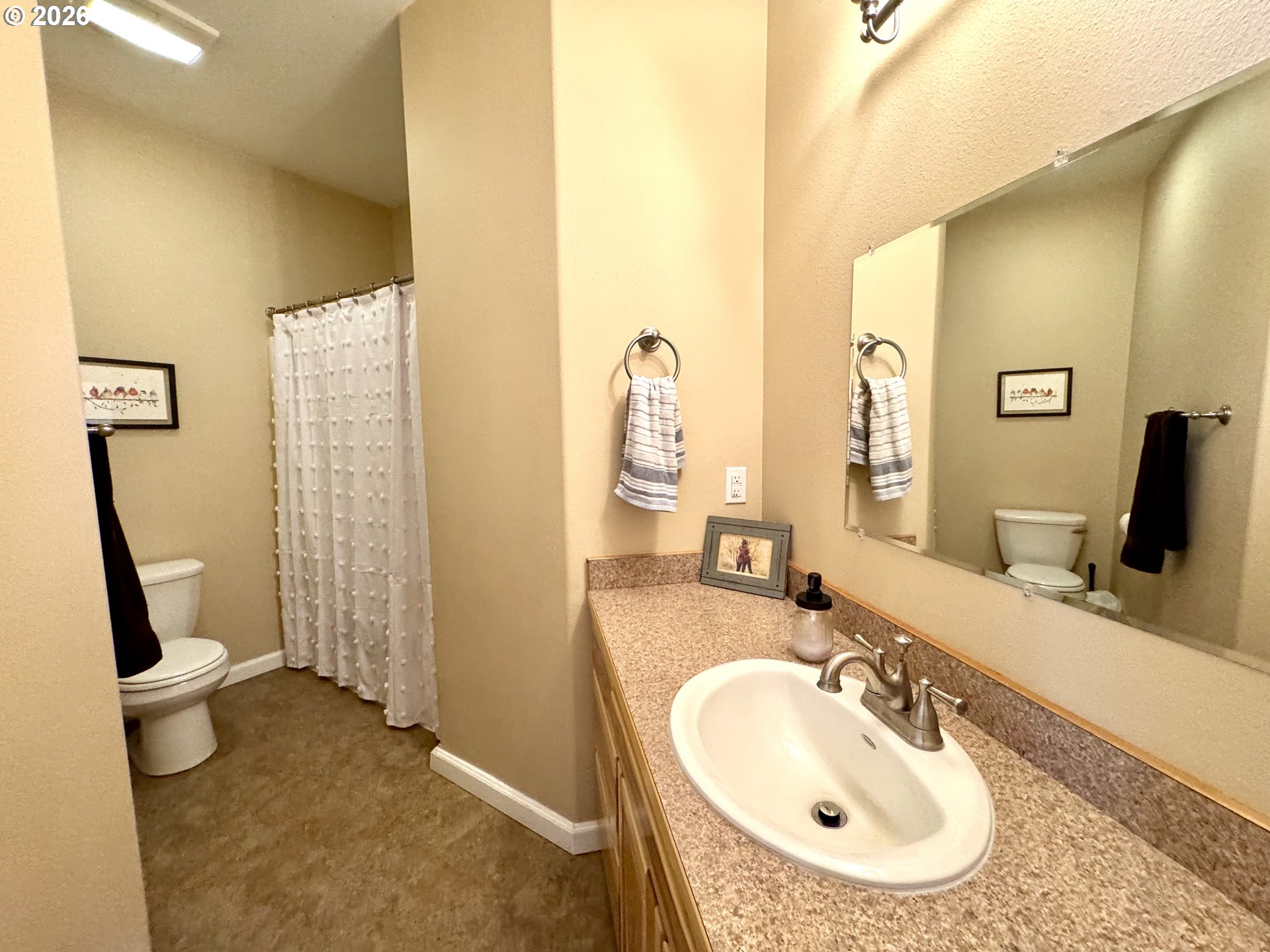1105 G Street Baker City, OR 97814 - Photo 14 of 33 a bathroom with a sink and a mirror