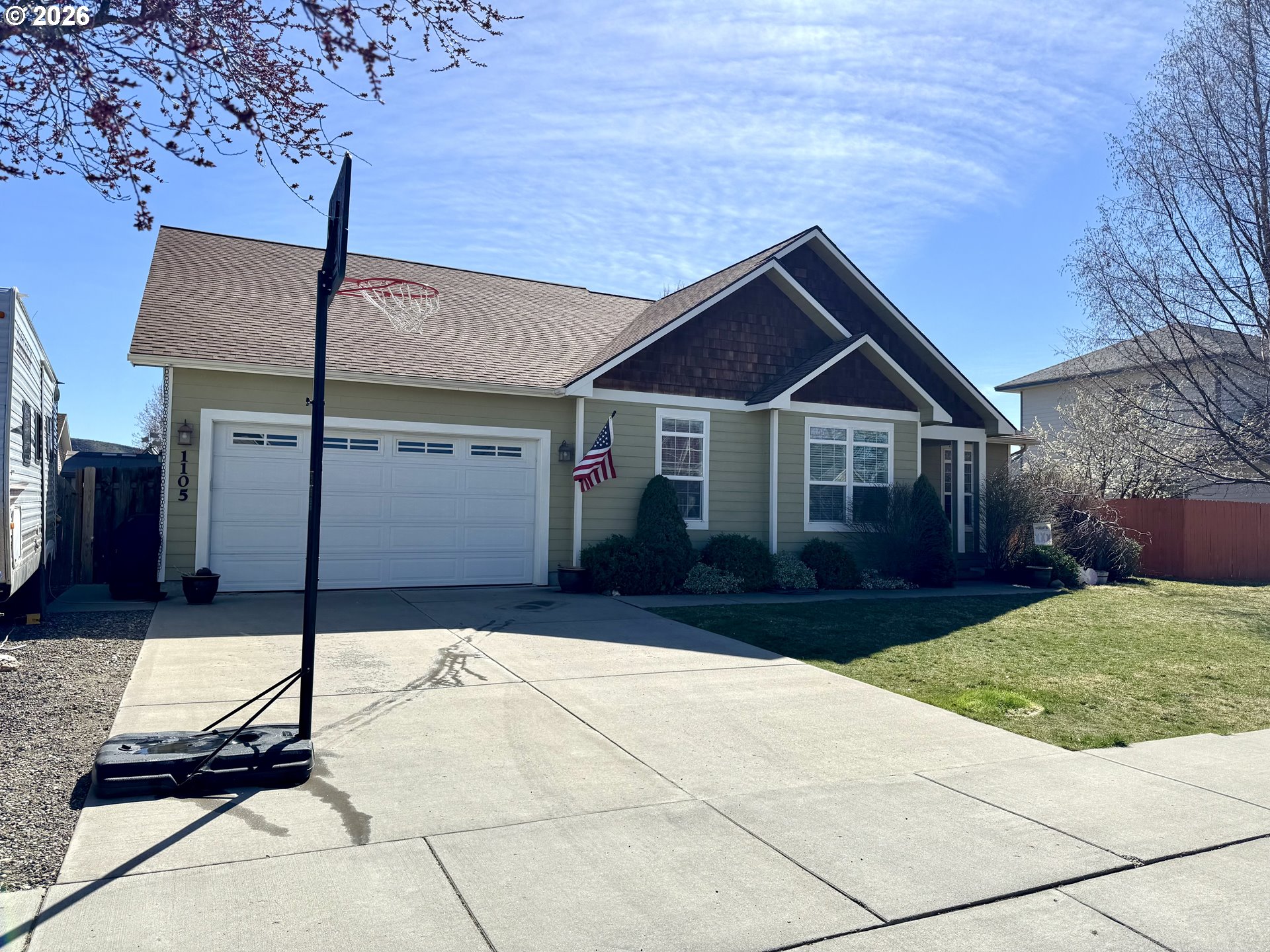1105 G Street Baker City, OR 97814 - Photo 31 of 33 a view of a house with a yard