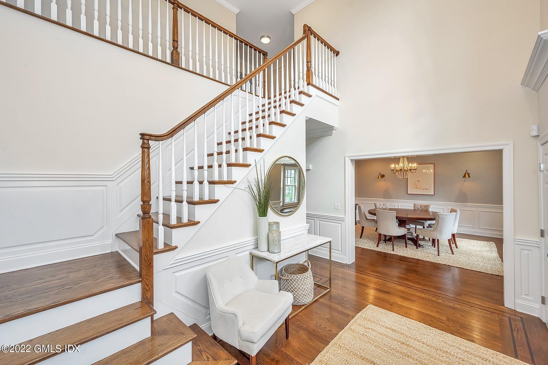 10 Boyd Lane Riverside, CT 06878 - Photo 2 of 30 a view of entryway livingroom and hall with wooden floor