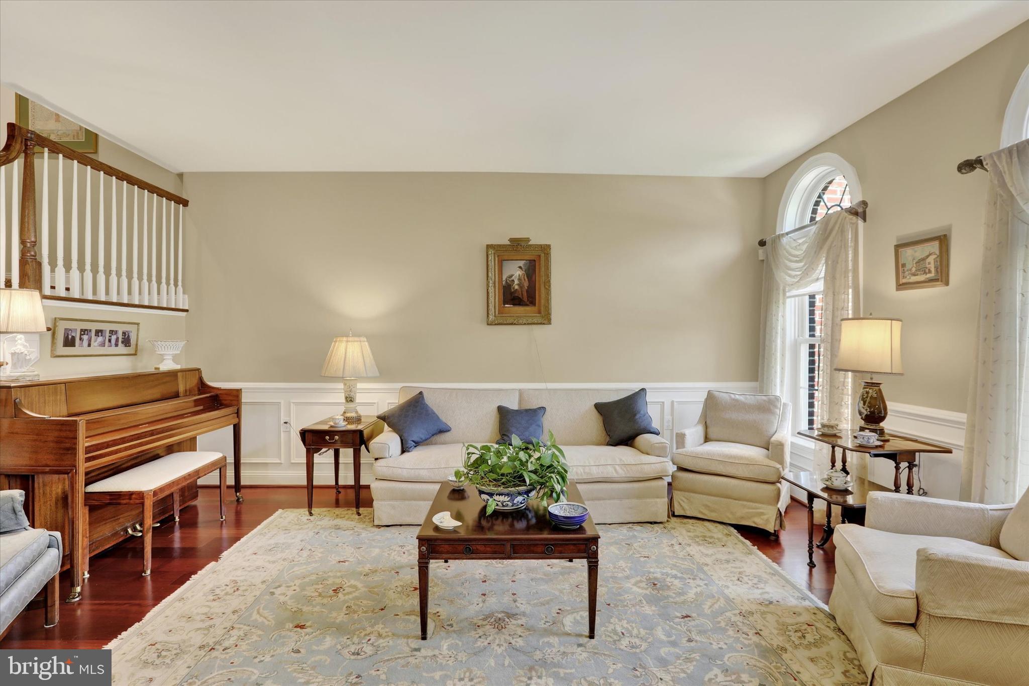 86 Rittenhouse Circle Newtown, PA 18940 - Photo 15 of 55 The Formal Living Room Features Custom Moldings