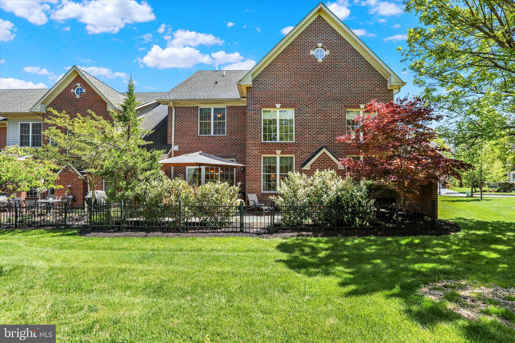 86 Rittenhouse Circle Newtown, PA 18940 - Photo 34 of 55 Brick Rear Exterior And Patio Area