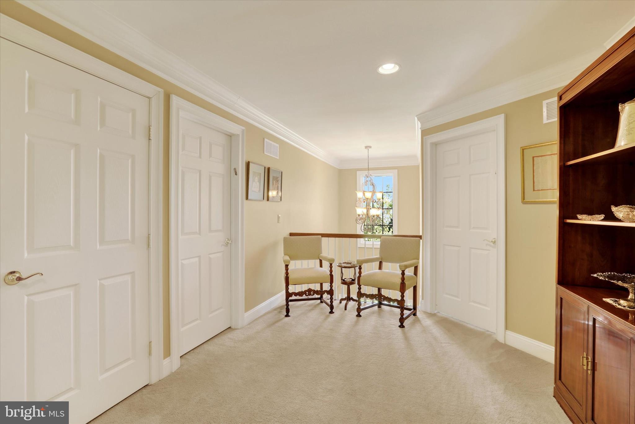 86 Rittenhouse Circle Newtown, PA 18940 - Photo 35 of 55 Large Upper Hallway With Recessed Lighting