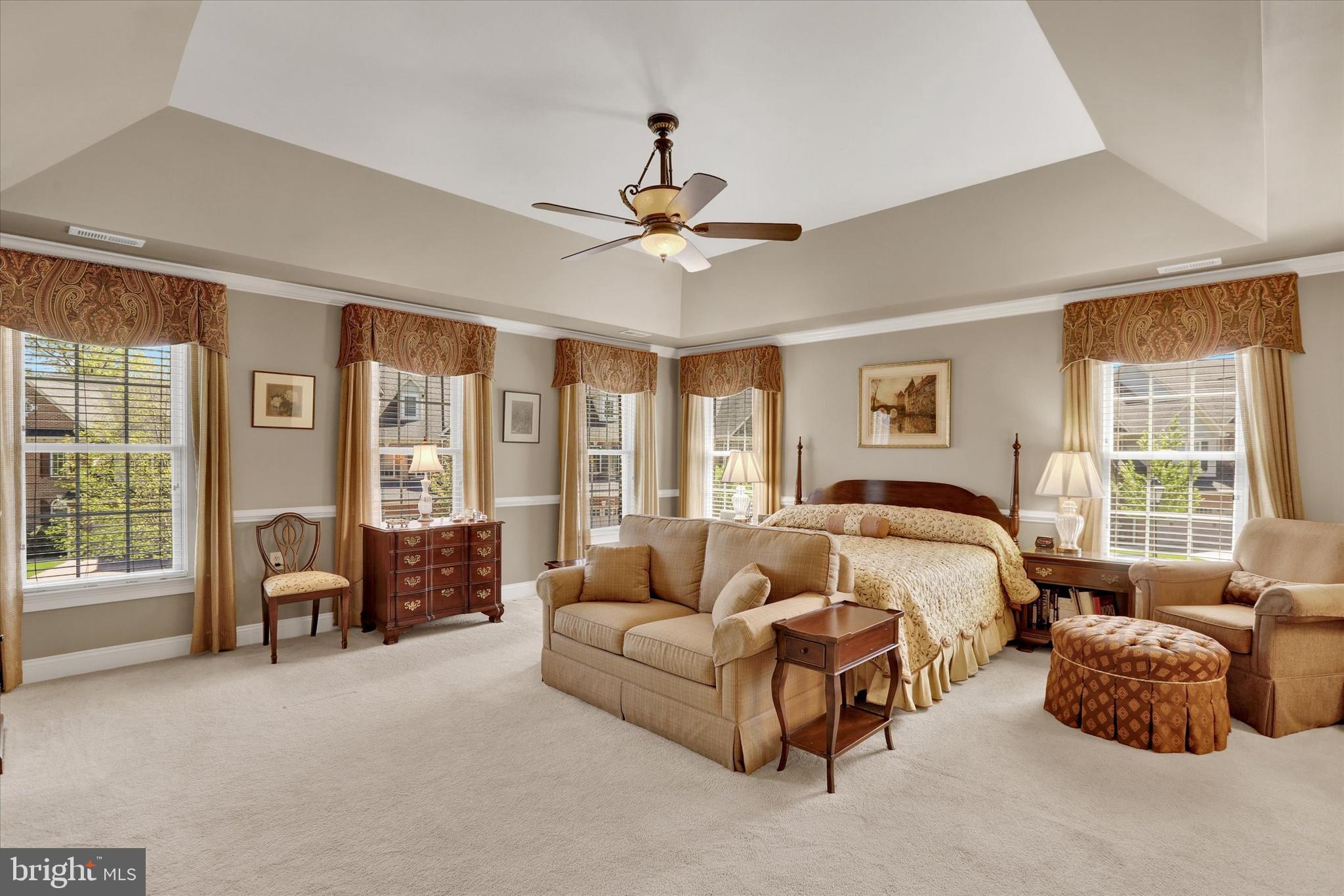 86 Rittenhouse Circle Newtown, PA 18940 - Photo 38 of 55 Luxury Owner's Bedroom Featuring A Tray Ceiling