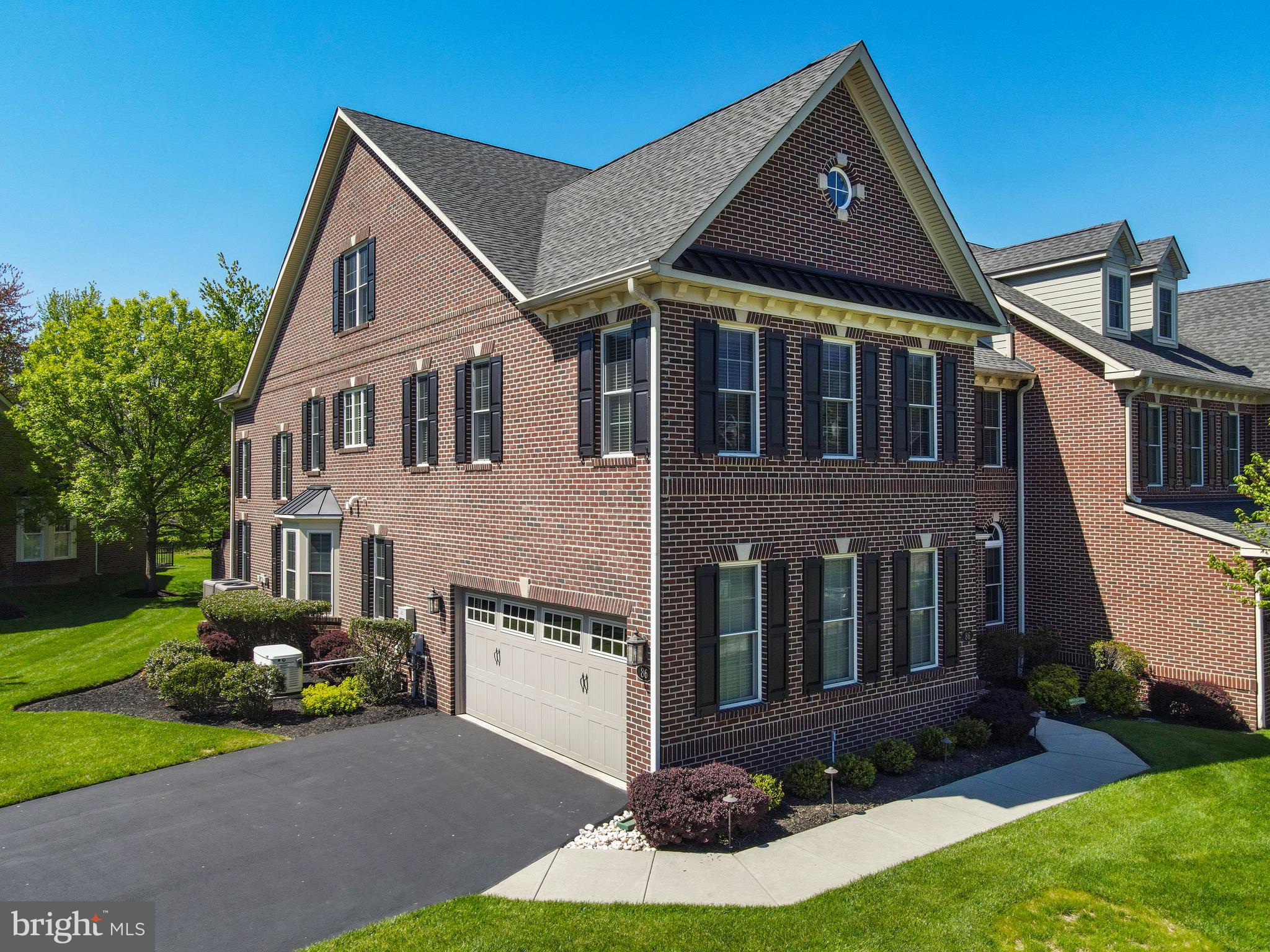 86 Rittenhouse Circle Newtown, PA 18940 - Photo 6 of 55 Aerial View Of Front And Side Exterior