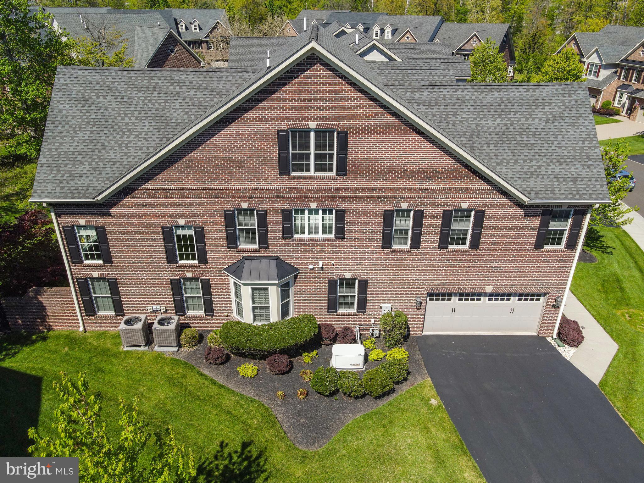 86 Rittenhouse Circle Newtown, PA 18940 - Photo 9 of 55 Aerial View Of Brick Side Exterior