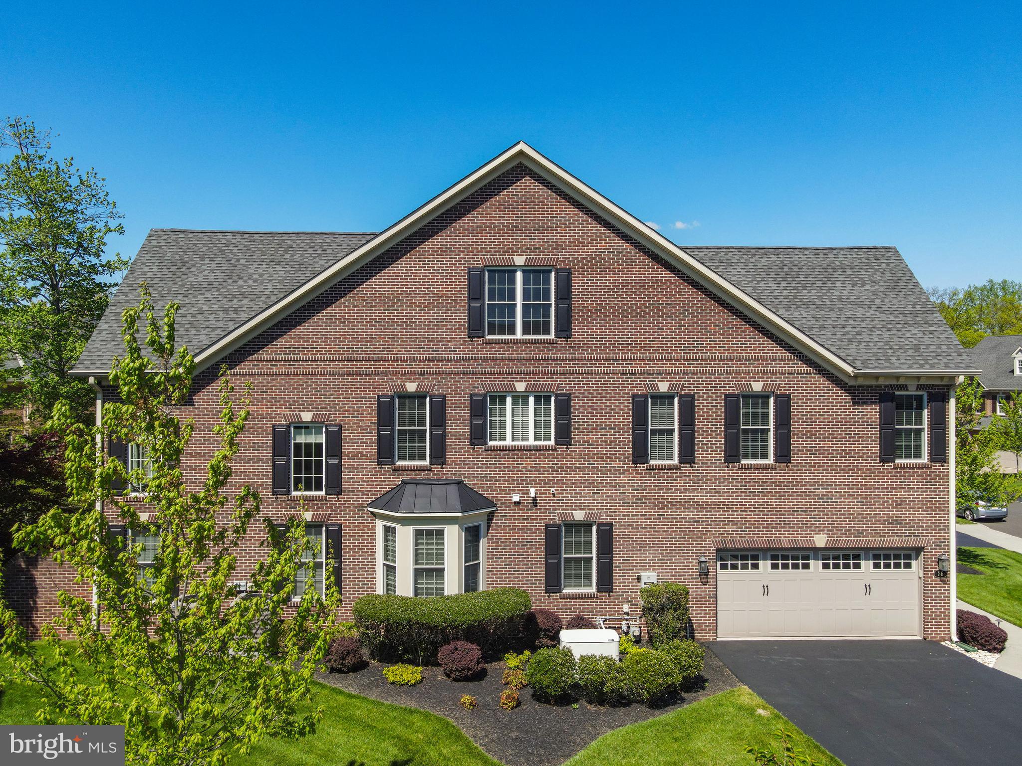 86 Rittenhouse Circle Newtown, PA 18940 - Photo 10 of 55 Aerial View Of Brick Side Exterior