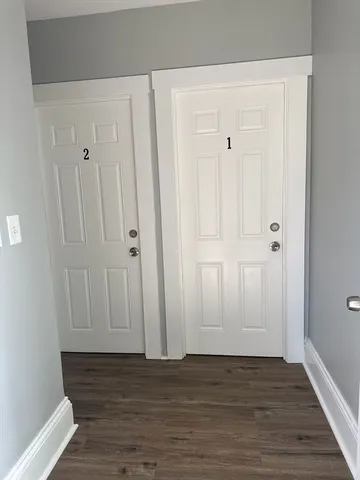 a view of wooden floor