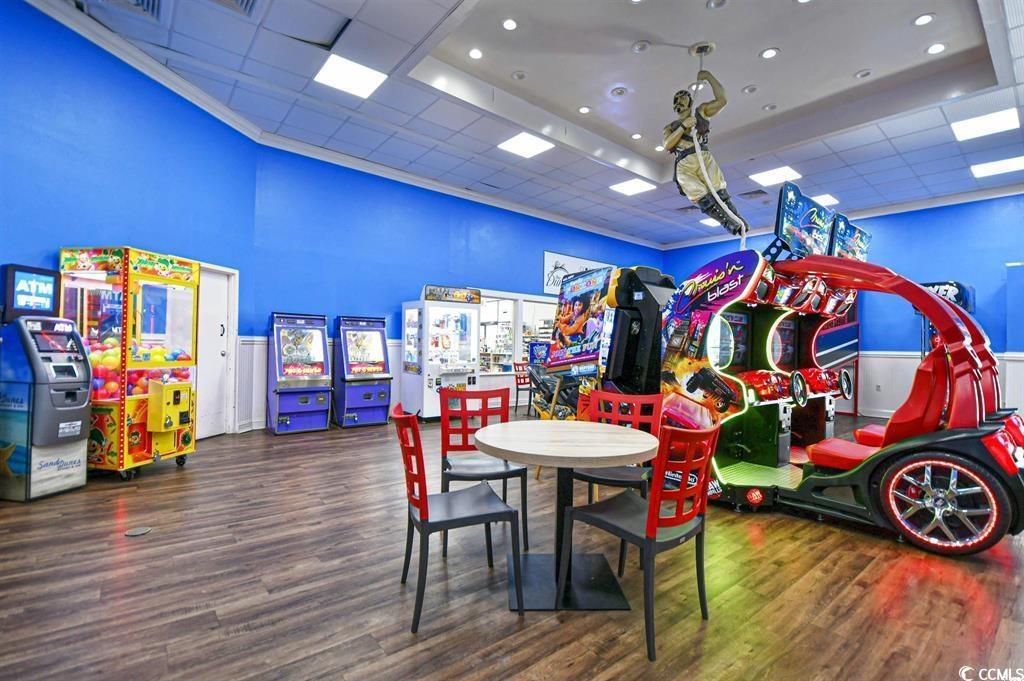 205 74th Avenue North, Unit 708 Myrtle Beach, SC 29572 - Photo 35 of 38 Rec room featuring a paneled ceiling