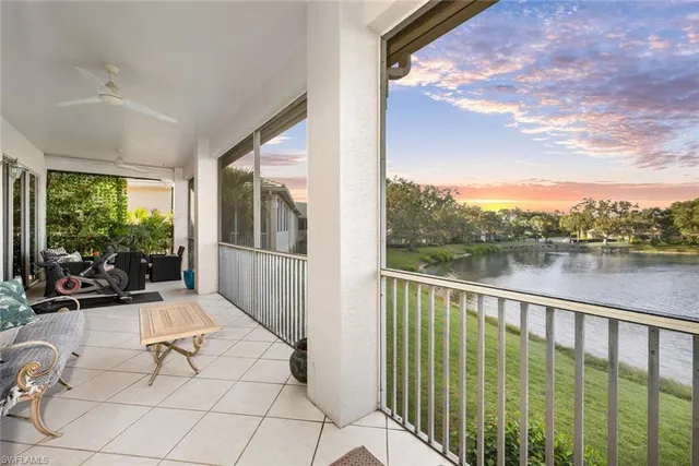 a view of balcony with furniture