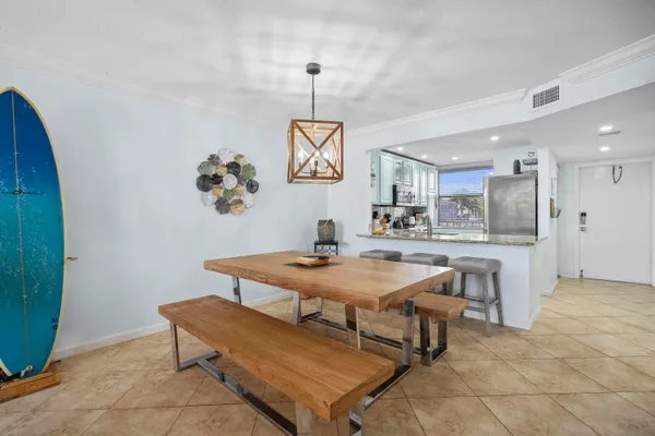 a workspace with furniture and window