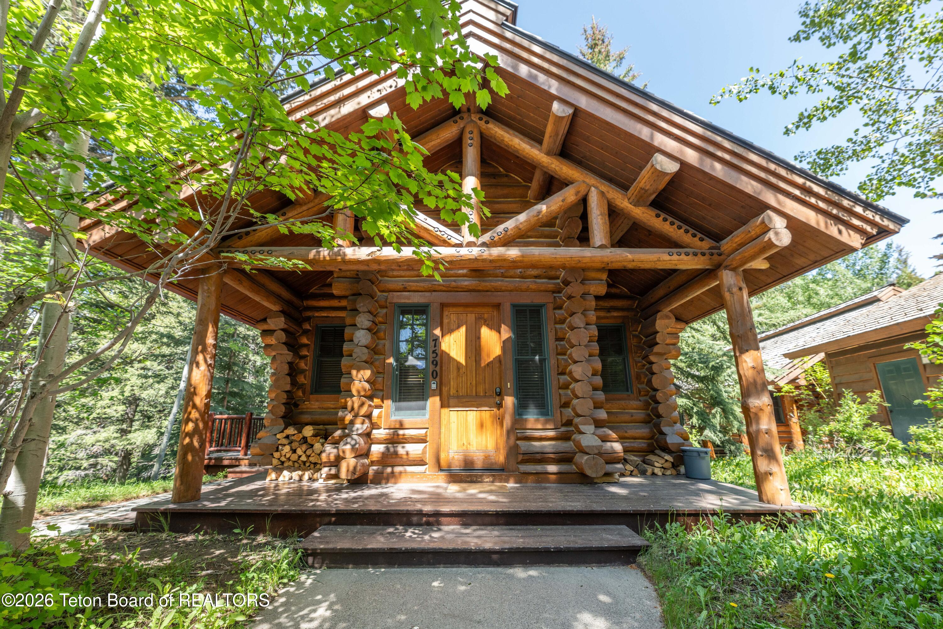 7590 Obsidian Road Teton Village, WY 83025 - Photo 1 of 23 Front