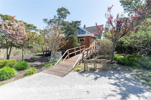 a view of a house with a park