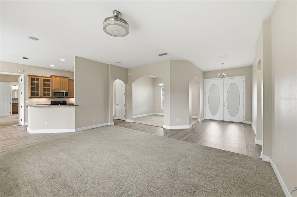609 Renner Road Port Orange, FL 32127 - Photo 8 of 37 a view of a kitchen with a sink and cabinets