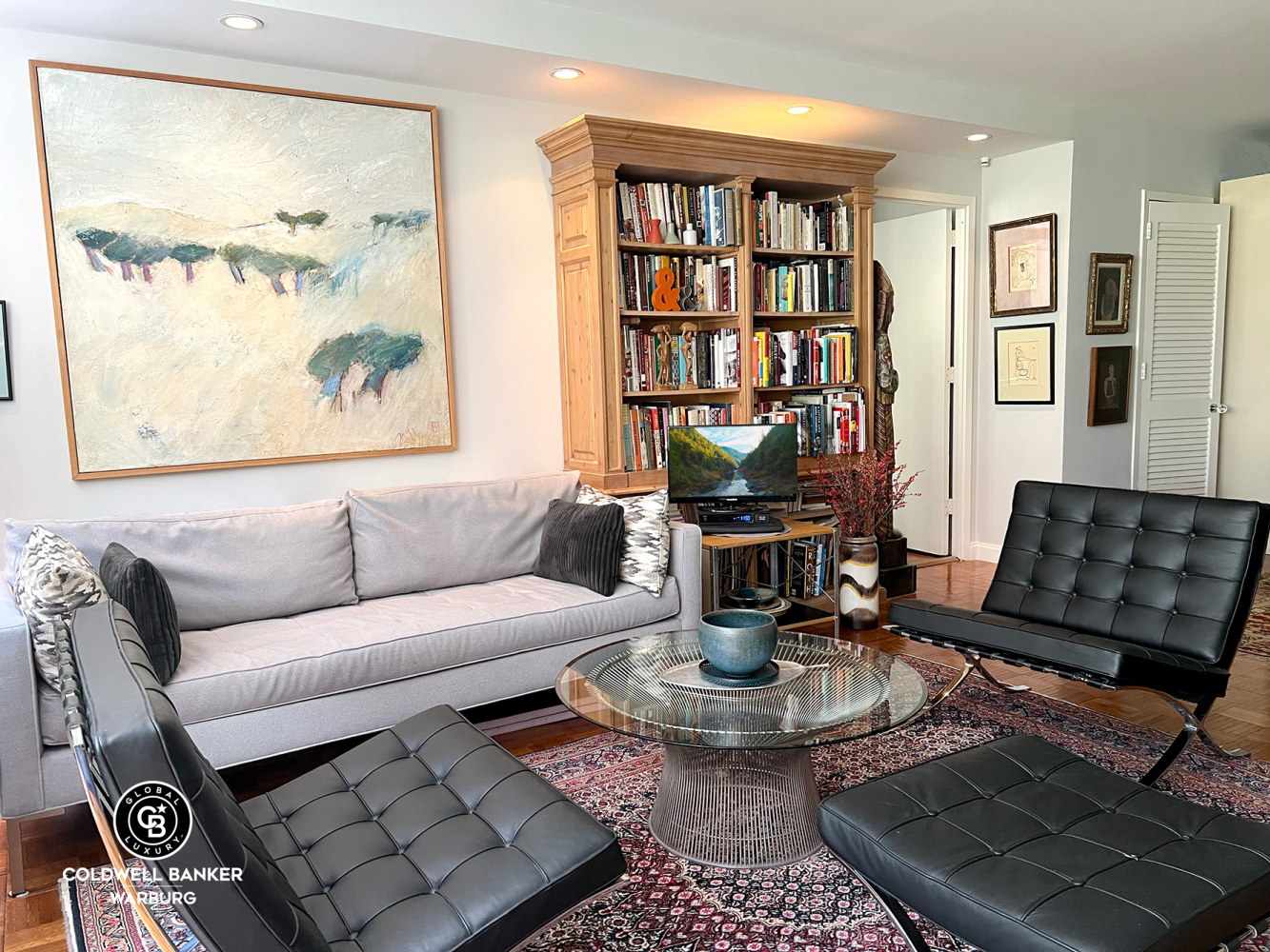 1065 Park Avenue, Unit 3B Manhattan, NY 10128 - Photo 12 of 18 a living room with furniture and a window