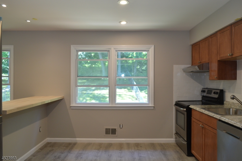 89 Forsythia Lane, Unit A Paramus, NJ 07652 - Photo 4 of 20 a kitchen with a window a sink and a counter top space